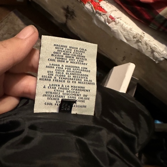 Levi's Women's Classic Black Leather Biker Jacket - Picture 3 of 4